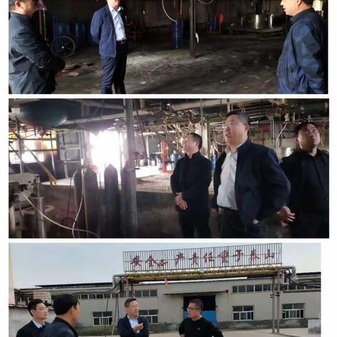 定陶区应急管理局张广桥局长对危化品经营企业开展安全生产督导检查