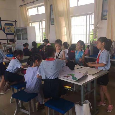 2019年春季二年级儿童画社团学习圆满结束