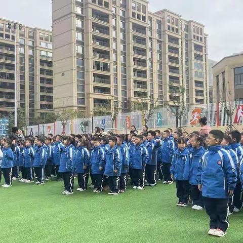 【未央教育】【前进教育集团•永泰校区】文明礼貌  从我做起——2022-2023学年第二学期第三周升旗仪式