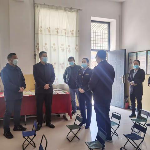 县人大常委会副主任李志岗到张渠便民服务中心调研