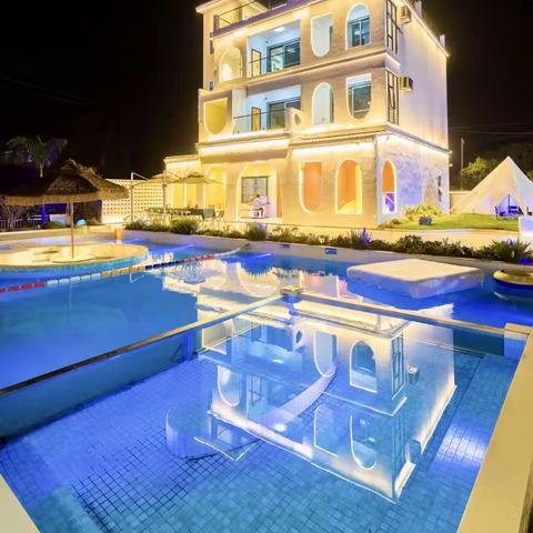 从化轻奢度假美墅| ☀️季末•云梦里﻿网红大泳池🏊🏻独立花园🌸专业会议室