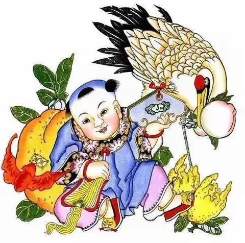 百子贺春图，见者得福