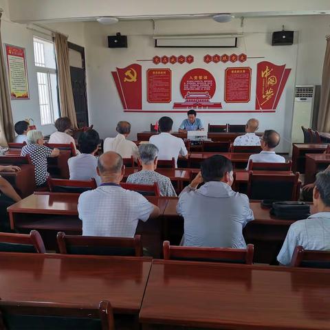 马额街道南庙村开展“迎七一”系列主题党日活动