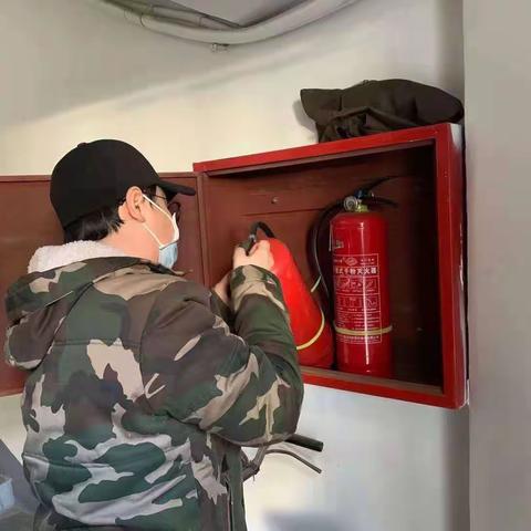 长乐西路供电局社区开展冬季安全隐患大排查