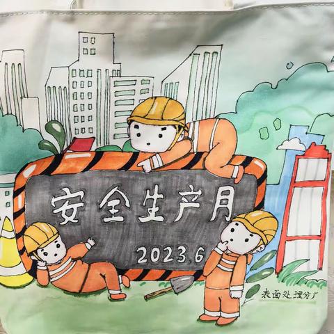 表面处理分厂2023年安全月画包比赛