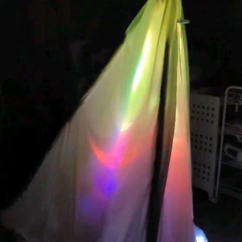 我的家乡之“海洋灯光秀场”，——番外篇《搭帐篷》