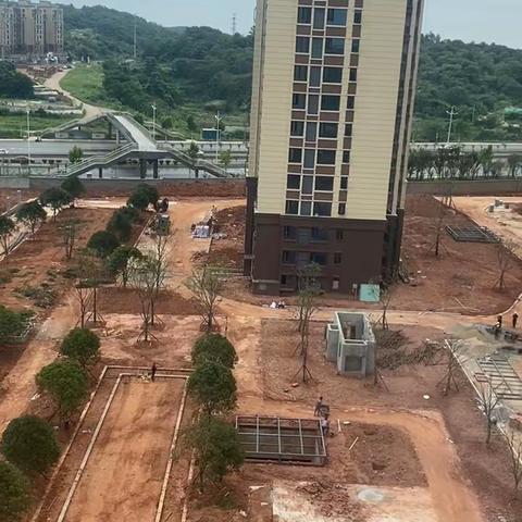 芙蓉悦府7月4号施工进度