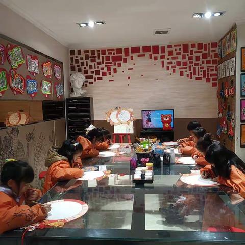 惠画堂21年秋季（儿童小二班）第十四课《虎年日历》