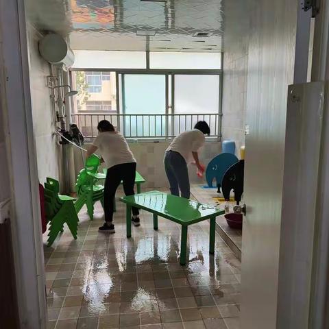 “幼”见美好，“净”待归来——临沂工程学校幼儿园开学前准备篇