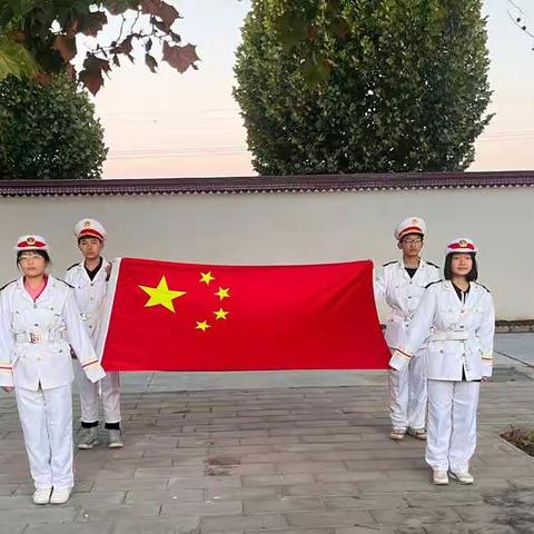 黑池镇中学举行“节约粮食，从我做起”主题升旗仪式