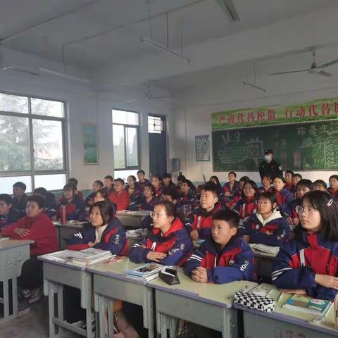 法制进校园，安全伴成长----黑池镇中开展“法制宣传进校园”主题教育活动