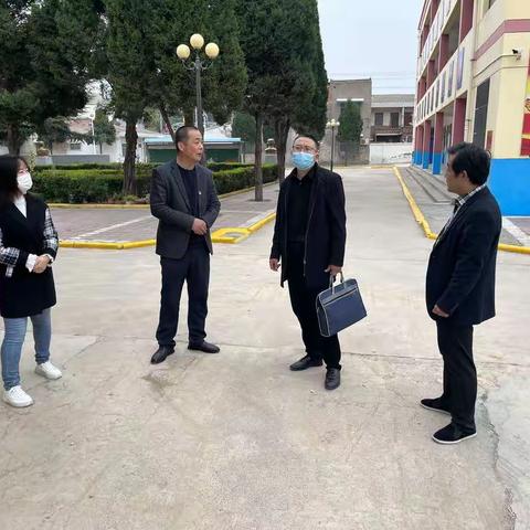 常抓不懈抓安全，未雨绸缪护平安——合阳县教育局领导莅临黑池镇中学检查校园安全及疫情防控工作