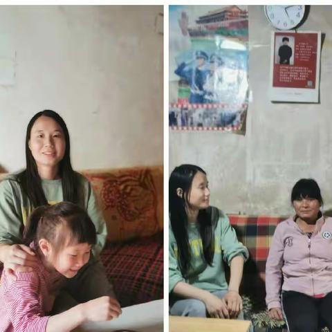 华阴农干所幼儿园开展脱贫家庭家访活动