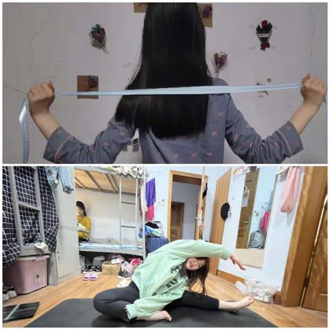 疫情防控不松懈 宿舍运动不停歇