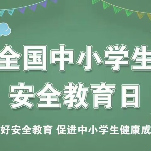 “强化安全意识，提高安全素养”——新华小学开展全国中小学生安全教育周活动