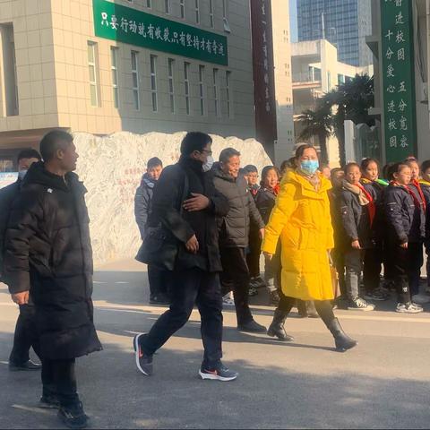 "阳光体育与祖国同行,做健雅少年助力冬奥"铜山实验小学冬季长跑比赛