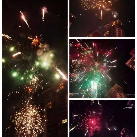 紫玉润园小区——心桥物业组织业主正月二十三“燎疳”篝火晚会