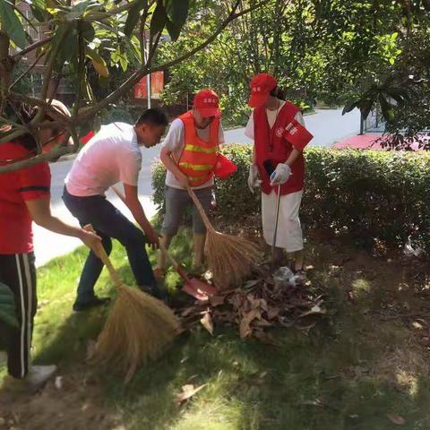 潮江社区“清理家园”志愿服务活动持续进行中