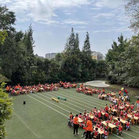 大邑县新场幼儿园“我给祖国妈妈过生日”国庆节主题活动