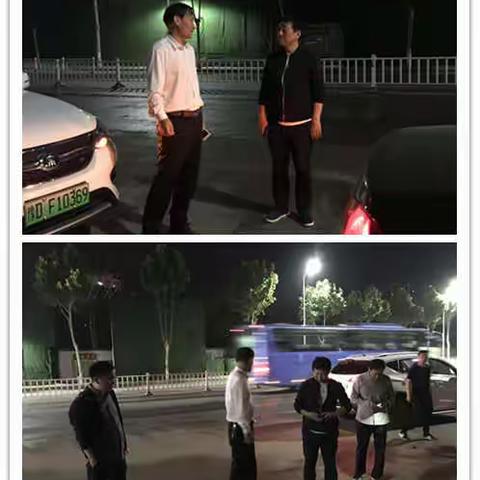 市城管局局长彭涛带队开展夜查