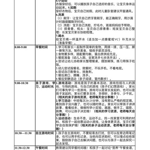 我的“疫”期我做主———康盛花园幼儿园中班年级组家庭微项目活动