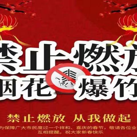 西向镇烟花爆竹禁售禁燃禁放倡议书