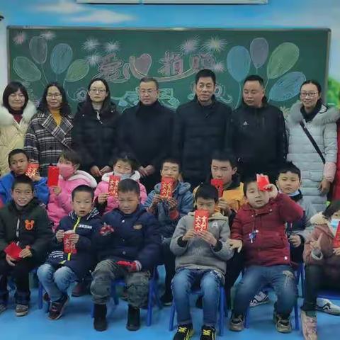 情暖寒冬，爱心捐赠。