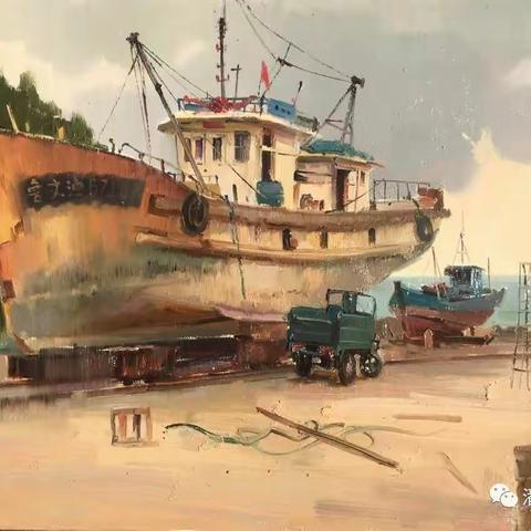 2019中国油画创作研究院威海写生展---潘寿亮油画作品展