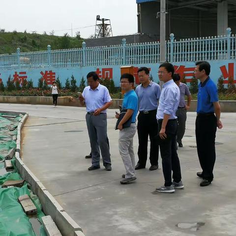 中央环保部督察组到垃圾处置场调研！