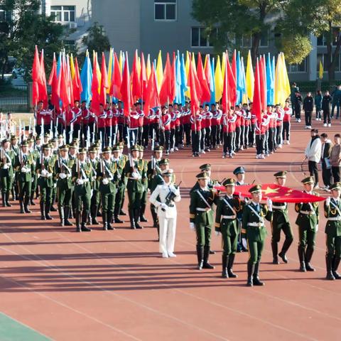 华北电力大学第52届田径运动会开幕式