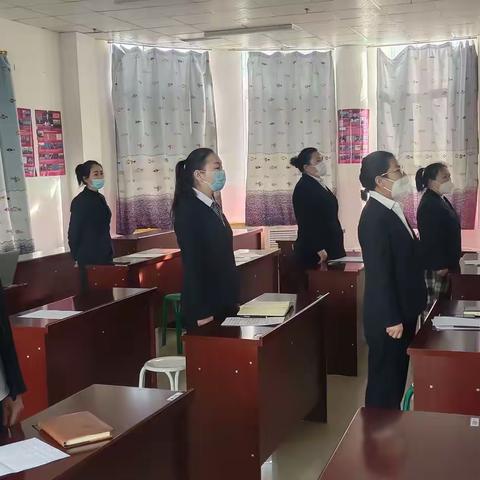 学习贯彻二十大 踔厉奋发新征程 和静县查汗通古村河北幼儿园党支部 2023年“党旗映天山”主题党日活动