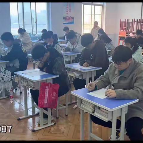 提笔生智 落笔生花｜渭南轨道交通运输学校灵宝分校期中考试纪实