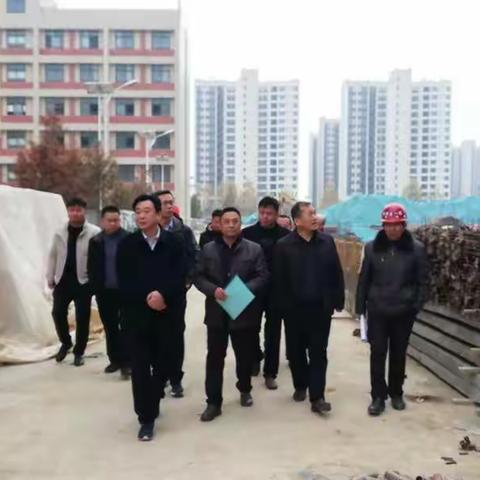 高新区党工委书记罗岩涛到完全学校推进建设工作