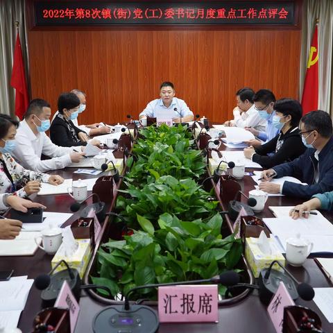 海口市琼山区在2022年第8次镇（街）党（工）委书记月度重点工作点评会上研究信访工作