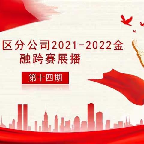 吉州区分公司2021-2022金融跨赛展播第十四期