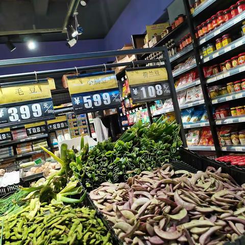 将军路店蔬菜市调7.6号