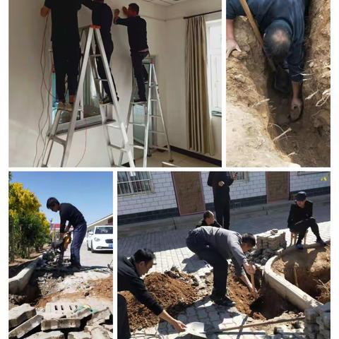 劳动创造幸福 活动营造气氛