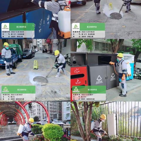【北控城市管家坂田项目】四害消杀2022.12.30工作日报