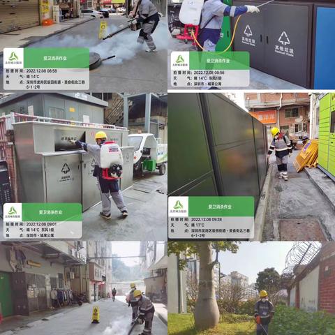 【北控城服项目】北控坂田街道城市管家服务项目四害消杀2022.12.8工作日报