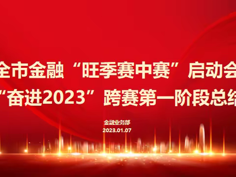 呼市邮政分公司“奋进2023 旺季赛中赛爆点活动”启动会