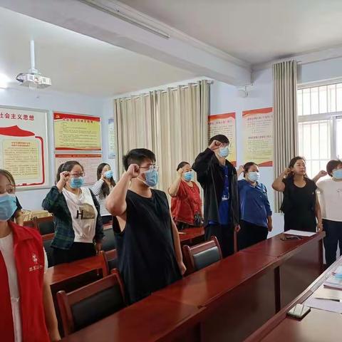 灵宝市妇联会积极参与共建社区8月份党员活动日暨“以案促改”警示教育日活动