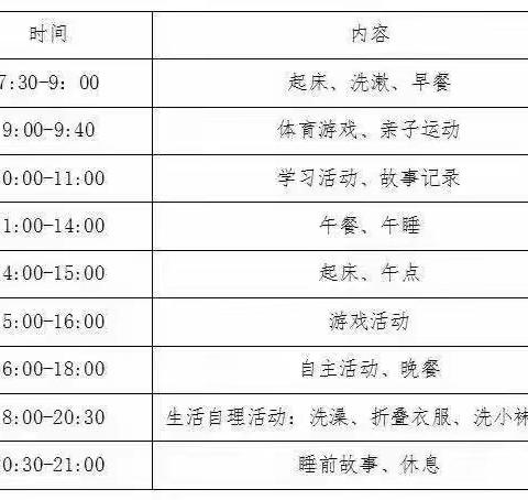 新庄中心幼儿园中班组居家活动指导