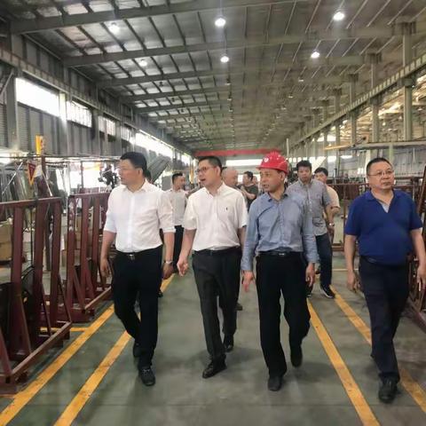 热烈欢迎汶川县考察团莅临我司调研考察