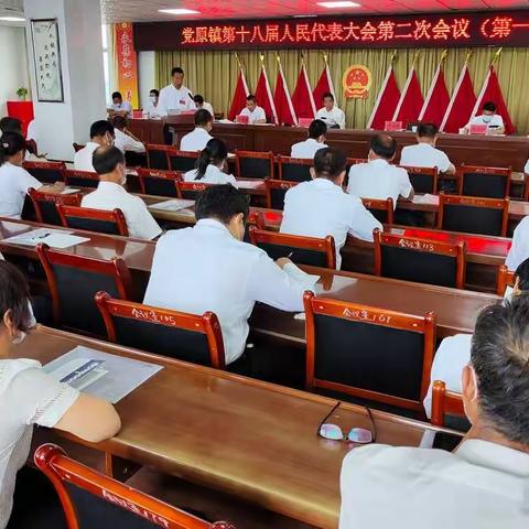 党原镇召开第十八届人民代表大会第二次会议