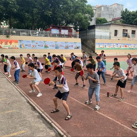 宁远县印山小学乒乓球社团