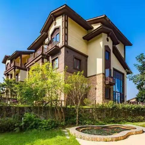 鸣泉谷23街16号，7房13床温泉别墅