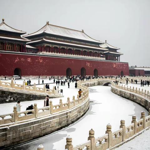 雪中故宫  人间仙境