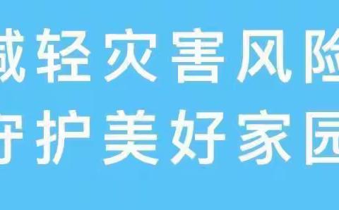 “减轻灾害风险 守护美好家园”——宽甸县第二幼儿园防灾减灾宣传活动