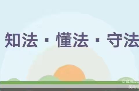 新河镇实验幼儿园法制教育宣传