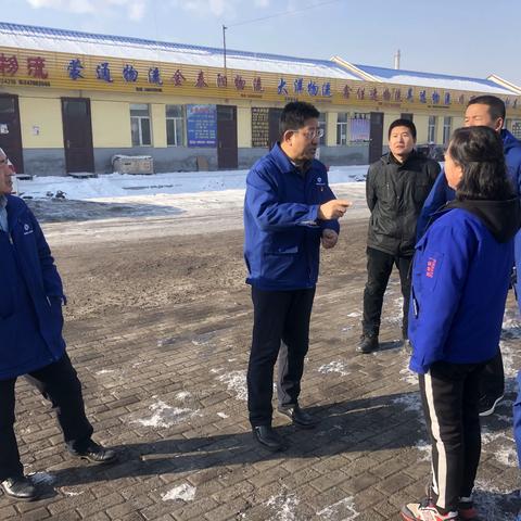 综企公司2020年春节前领导带队安全大检查
